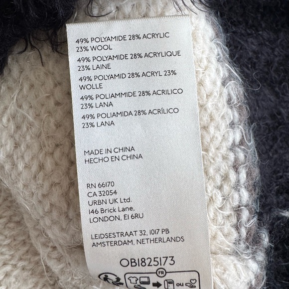 Free People Snow Bird Sweater in Caramel Size Small NWT - Picture 5 of 6